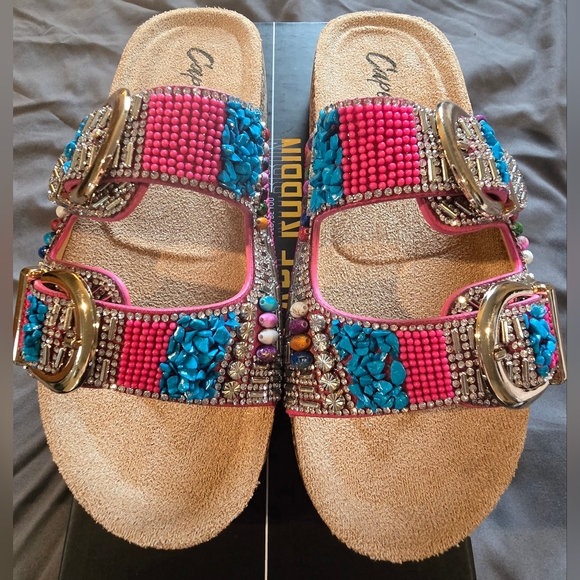 Beaded Sandals - Picture 1 of 7